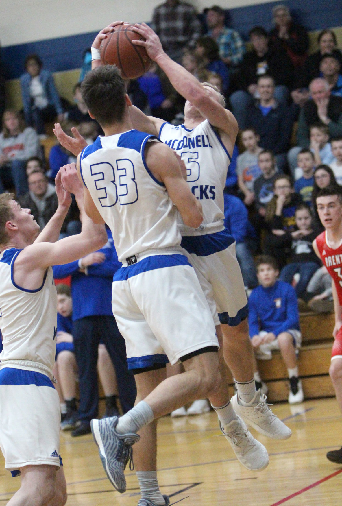 Prentice at McDonell boys basketball 3-2-19